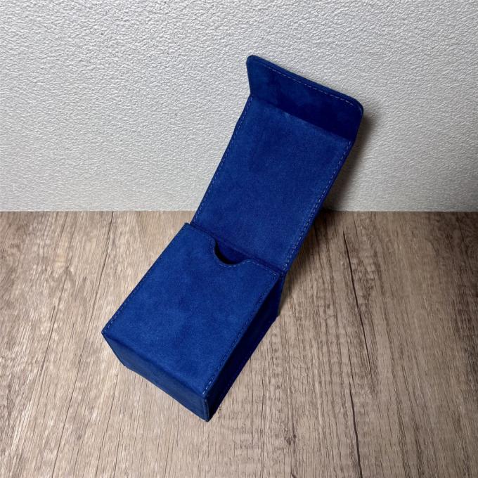 বিশেষ নীল Suede বিলাসবহুল ঘড়ি প্রদর্শন 3